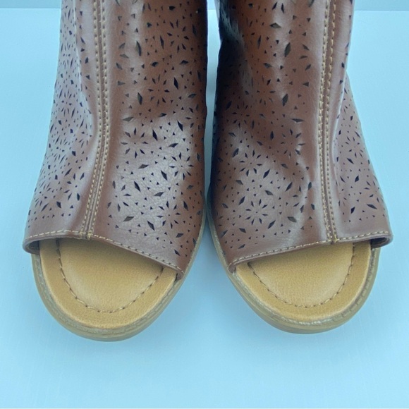 Dr. Scholl's Heels Open Toe Block Heeled Shoes Adjustable Strap Size 9 - Picture 6 of 12